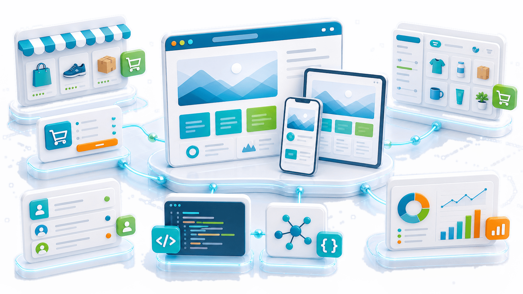 Разработка сайтов, интернет-магазинов, каталогов и CRM